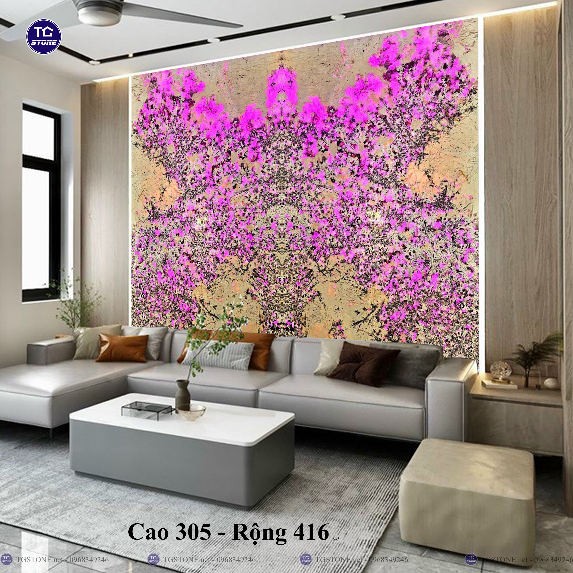 ĐÁ TRANH THẠCH ANH TỰ NHIÊN 39