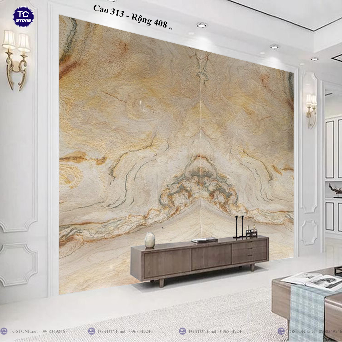 ĐÁ TRANH THẠCH ANH TỰ NHIÊN 50