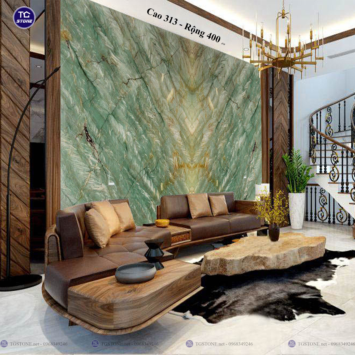 ĐÁ TRANH THẠCH ANH TỰ NHIÊN 60