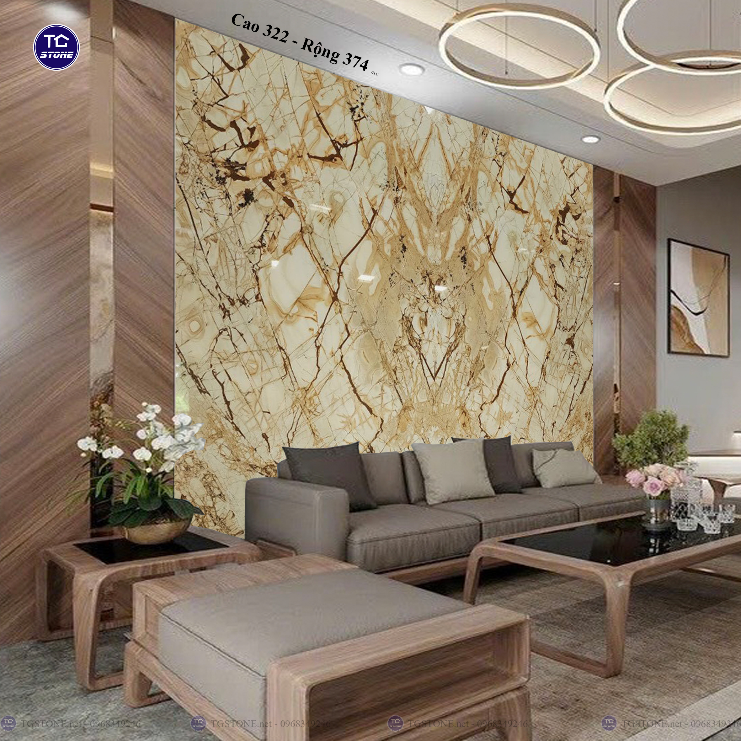 ĐÁ TRANH THẠCH ANH TỰ NHIÊN 75