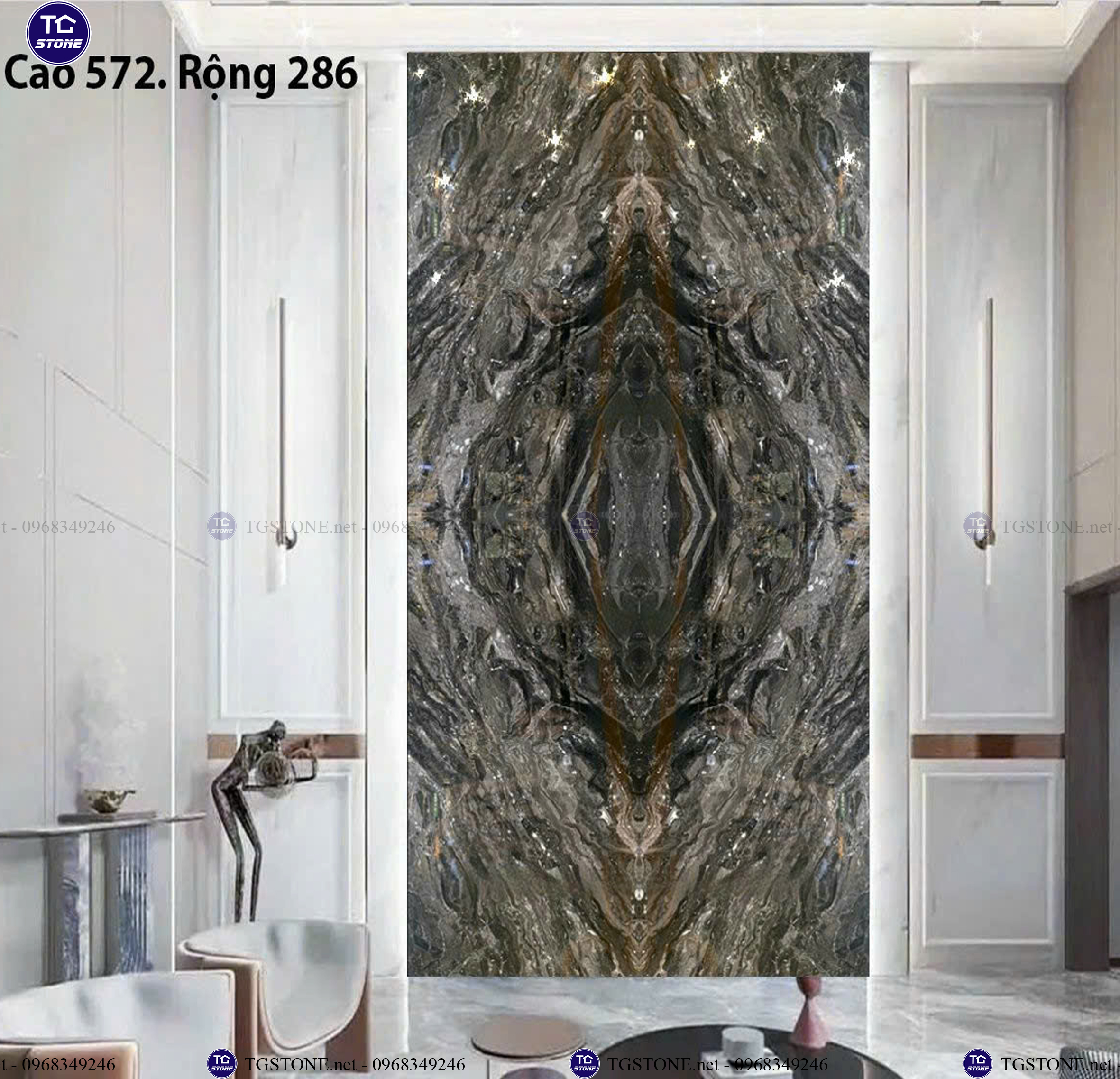 ĐÁ TRANH VÁCH THÔNG TẦNG 193
