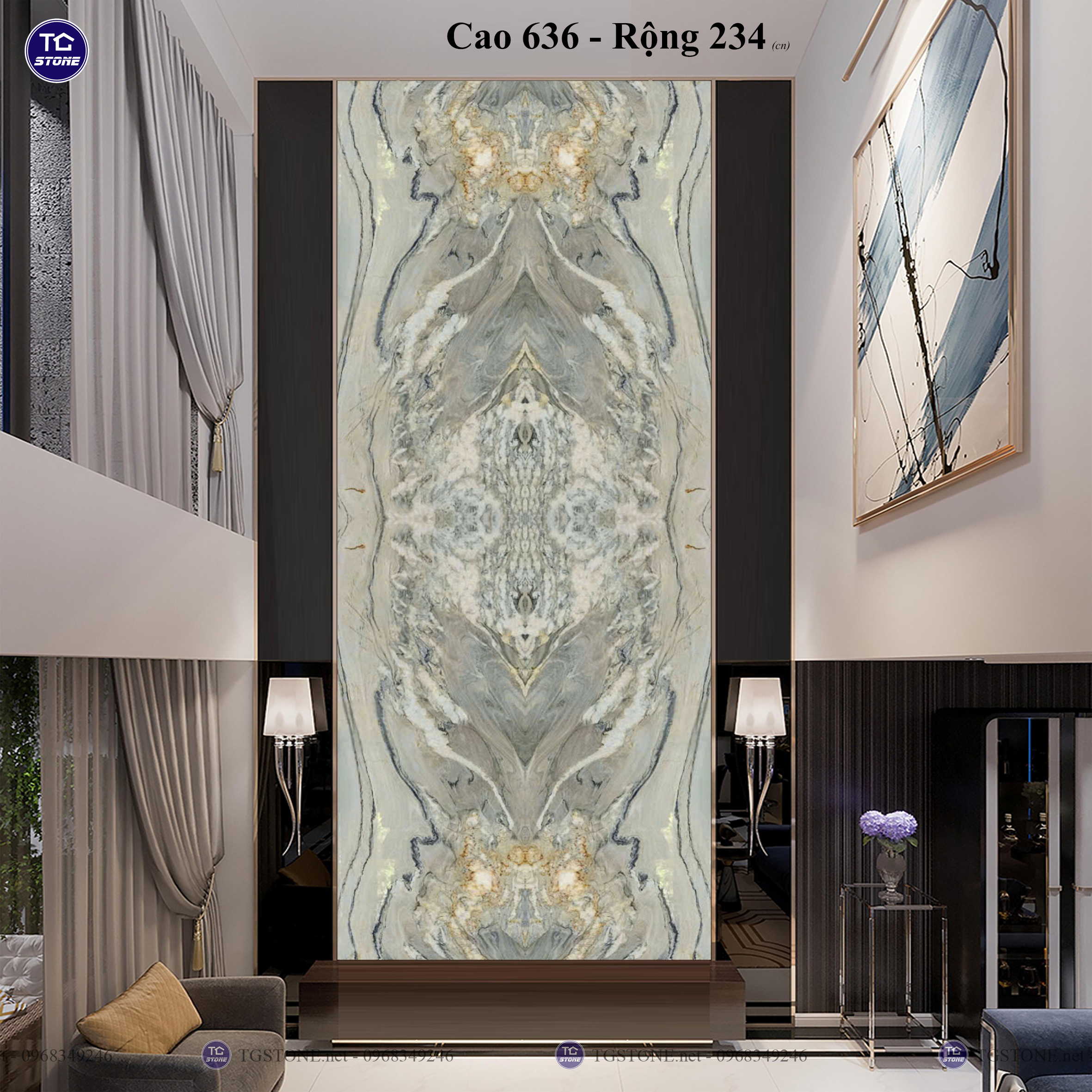 ĐÁ TRANH VÁCH THÔNG TẦNG 36