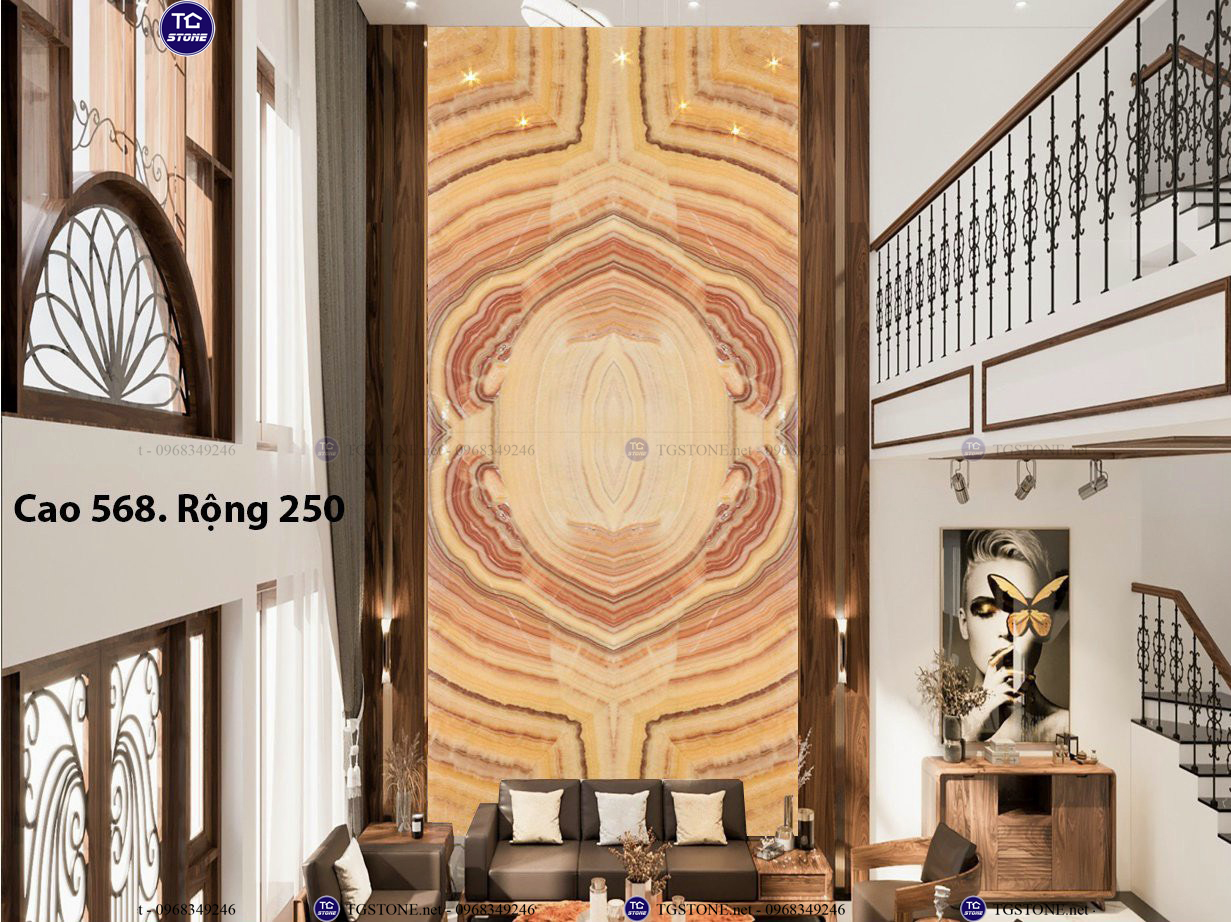 ĐÁ TRANH VÁCH THÔNG TẦNG 53