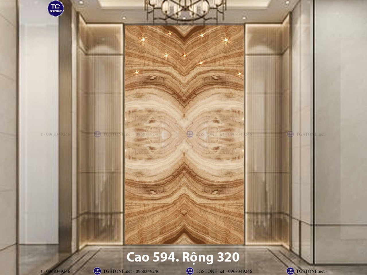 ĐÁ TRANH VÁCH THÔNG TẦNG 55