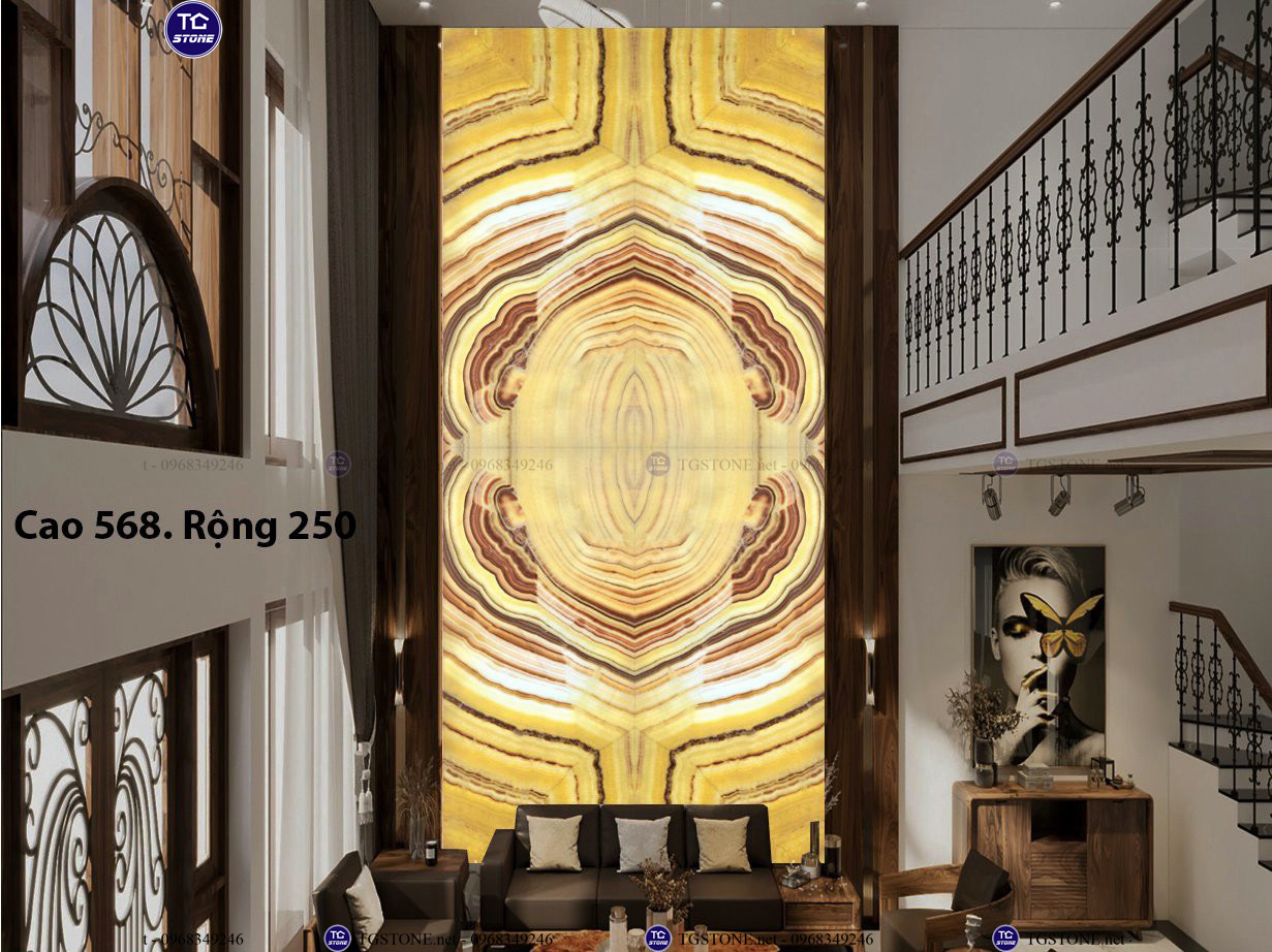 ĐÁ TRANH VÁCH THÔNG TẦNG 56