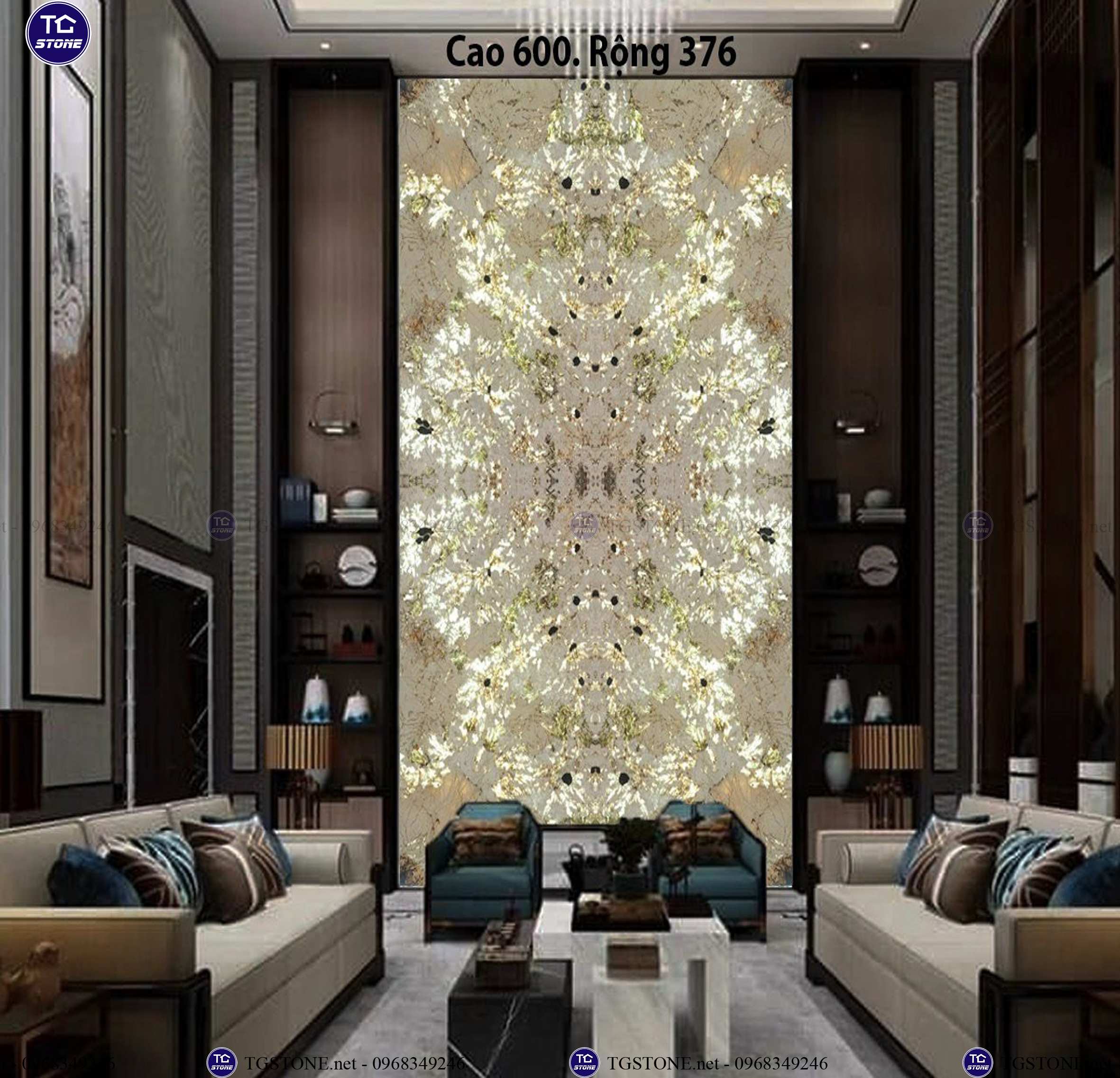 ĐÁ TRANH VÁCH THÔNG TẦNG 66