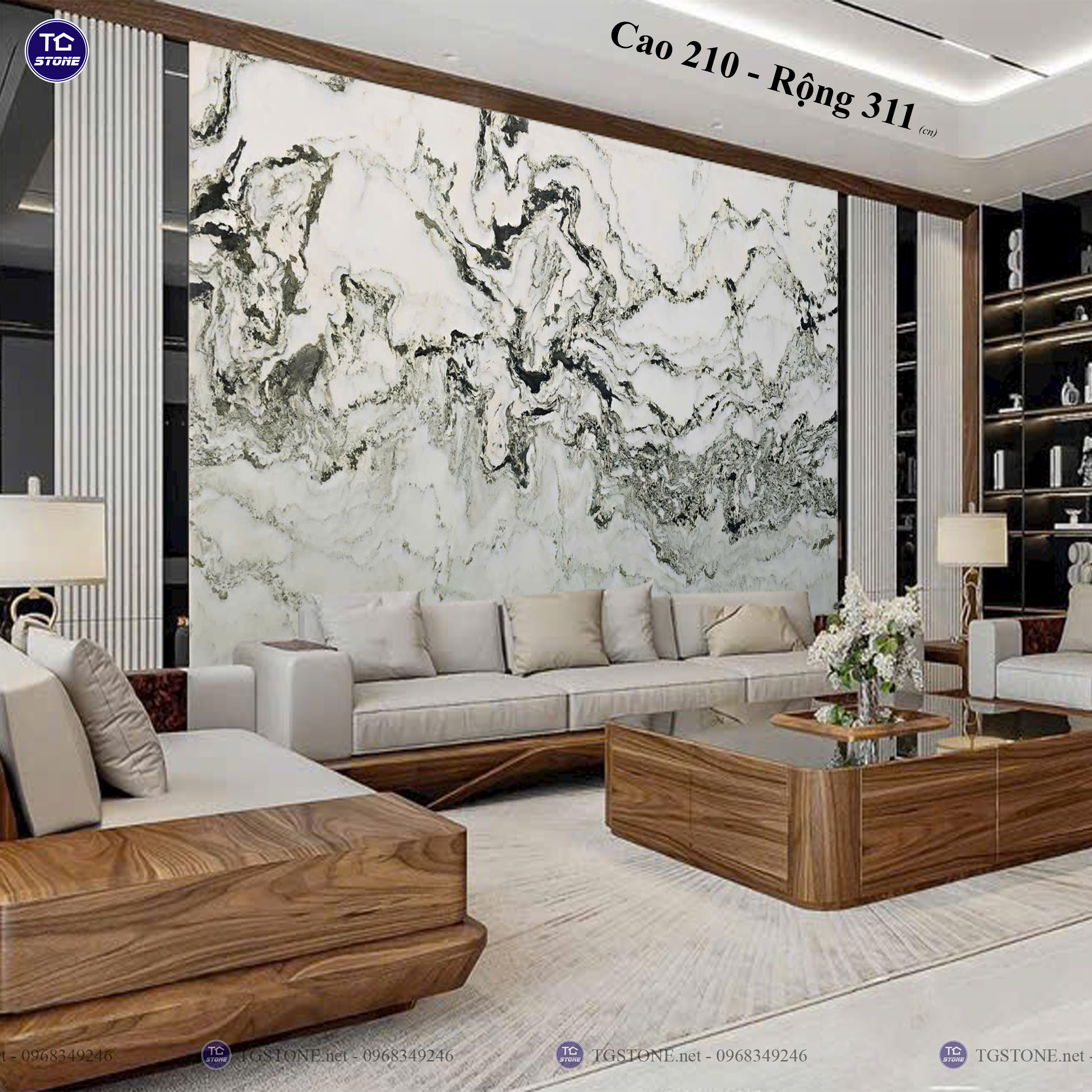ĐÁ TRANH SƠN THỦY TỰ NHIÊN 108