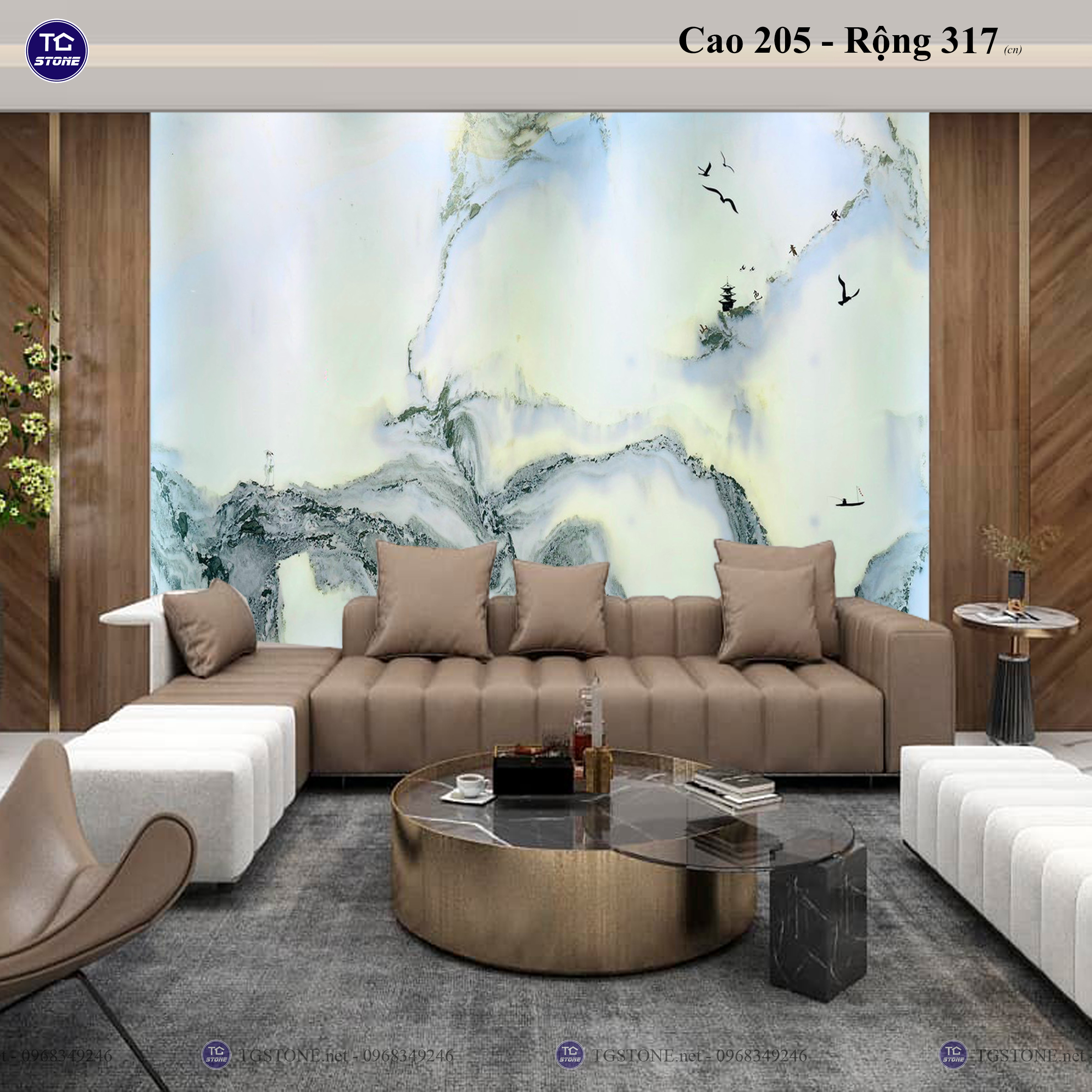 ĐÁ TRANH SƠN THỦY TỰ NHIÊN 124