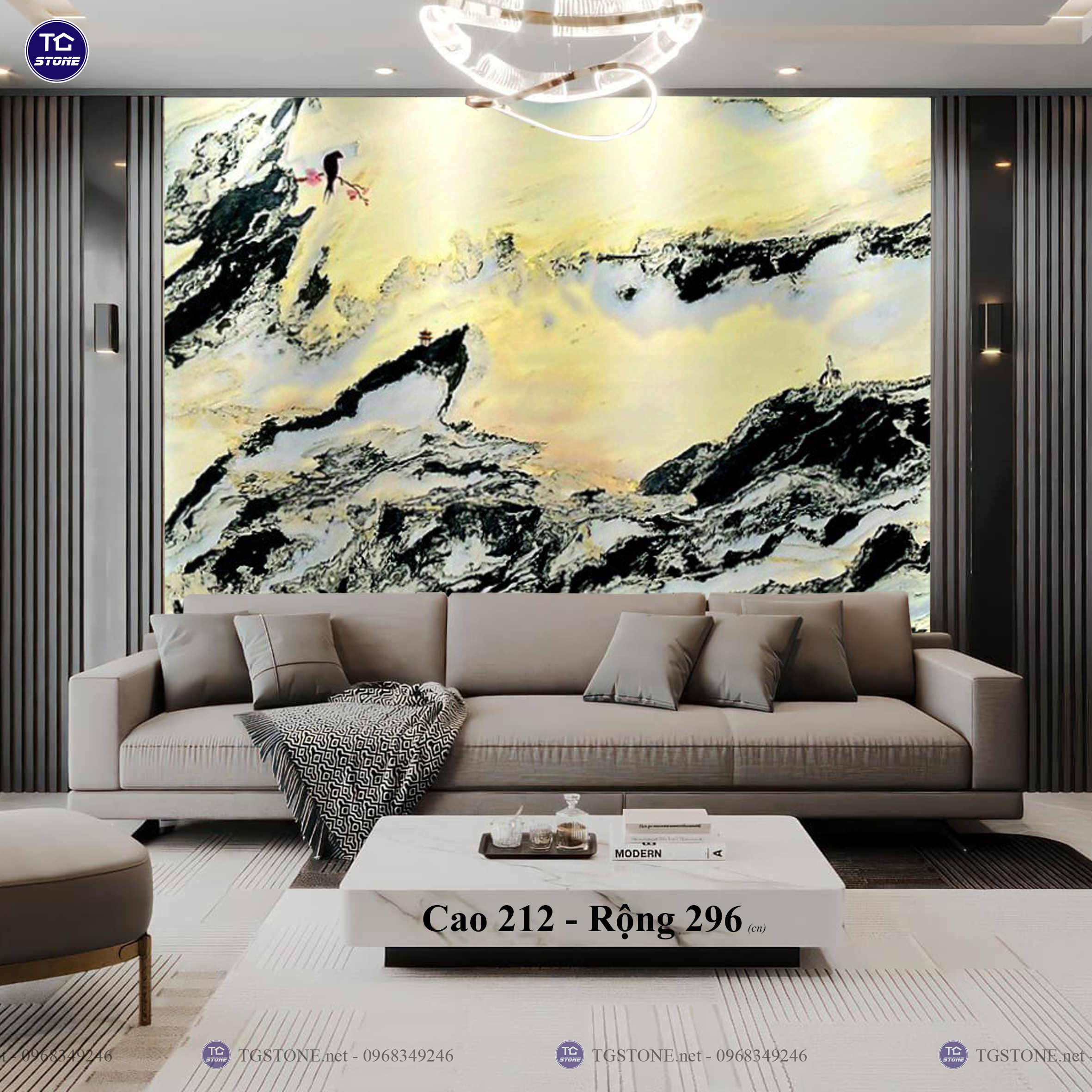 ĐÁ TRANH SƠN THỦY TỰ NHIÊN 125