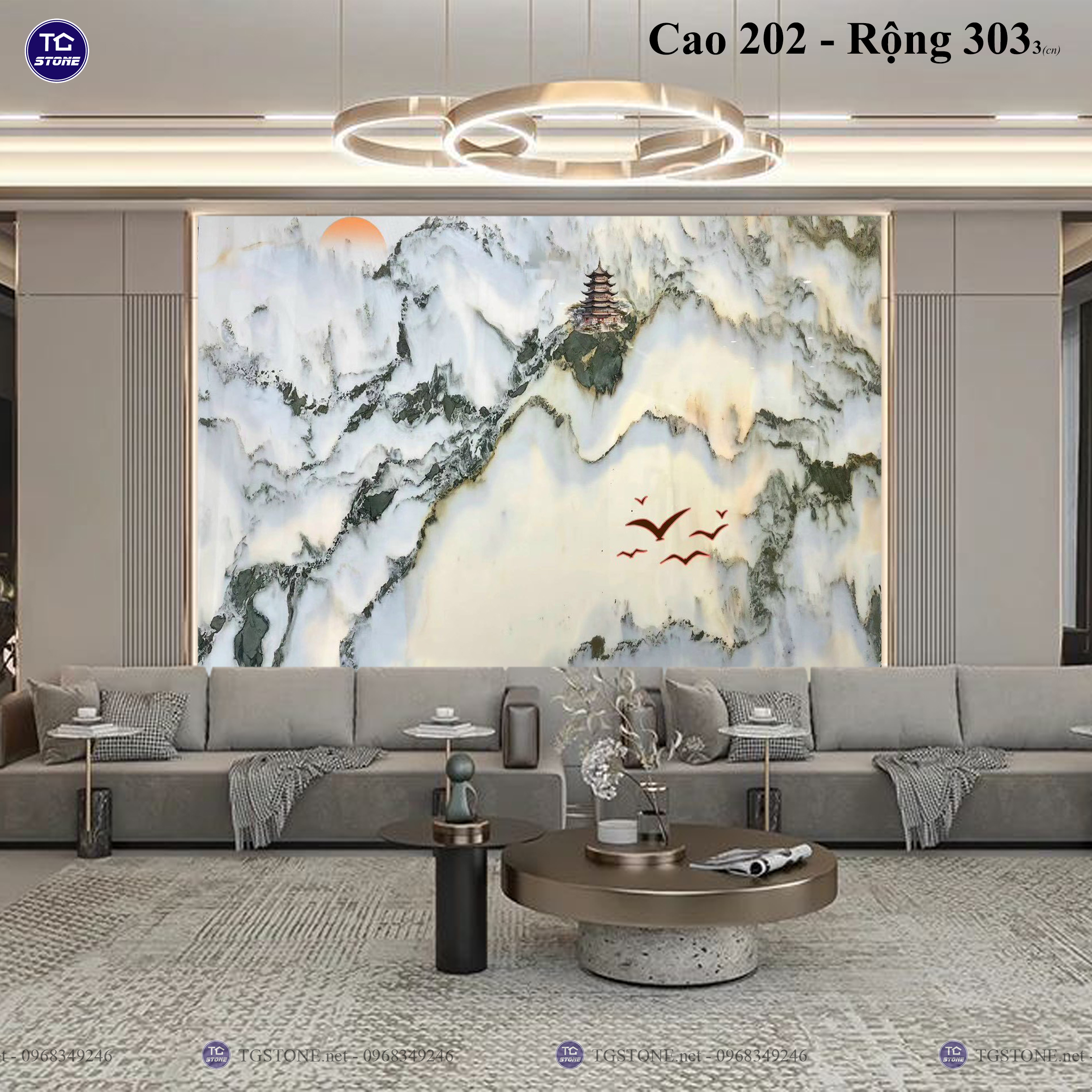 ĐÁ TRANH SƠN THỦY TỰ NHIÊN 129