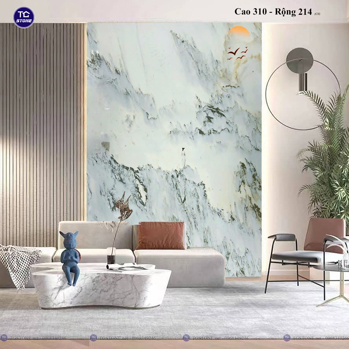ĐÁ TRANH SƠN THỦY TỰ NHIÊN 16