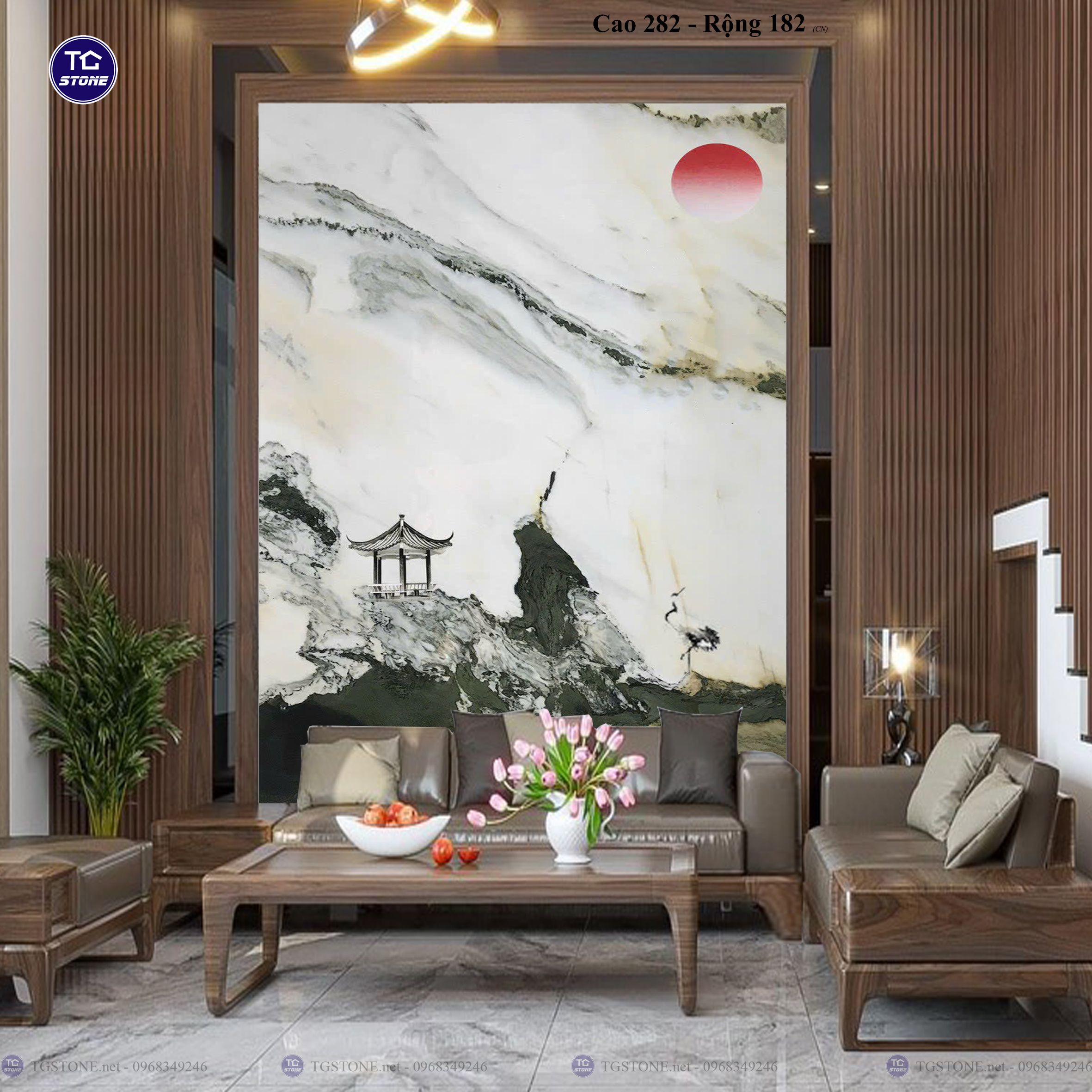 ĐÁ TRANH SƠN THỦY TỰ NHIÊN 28
