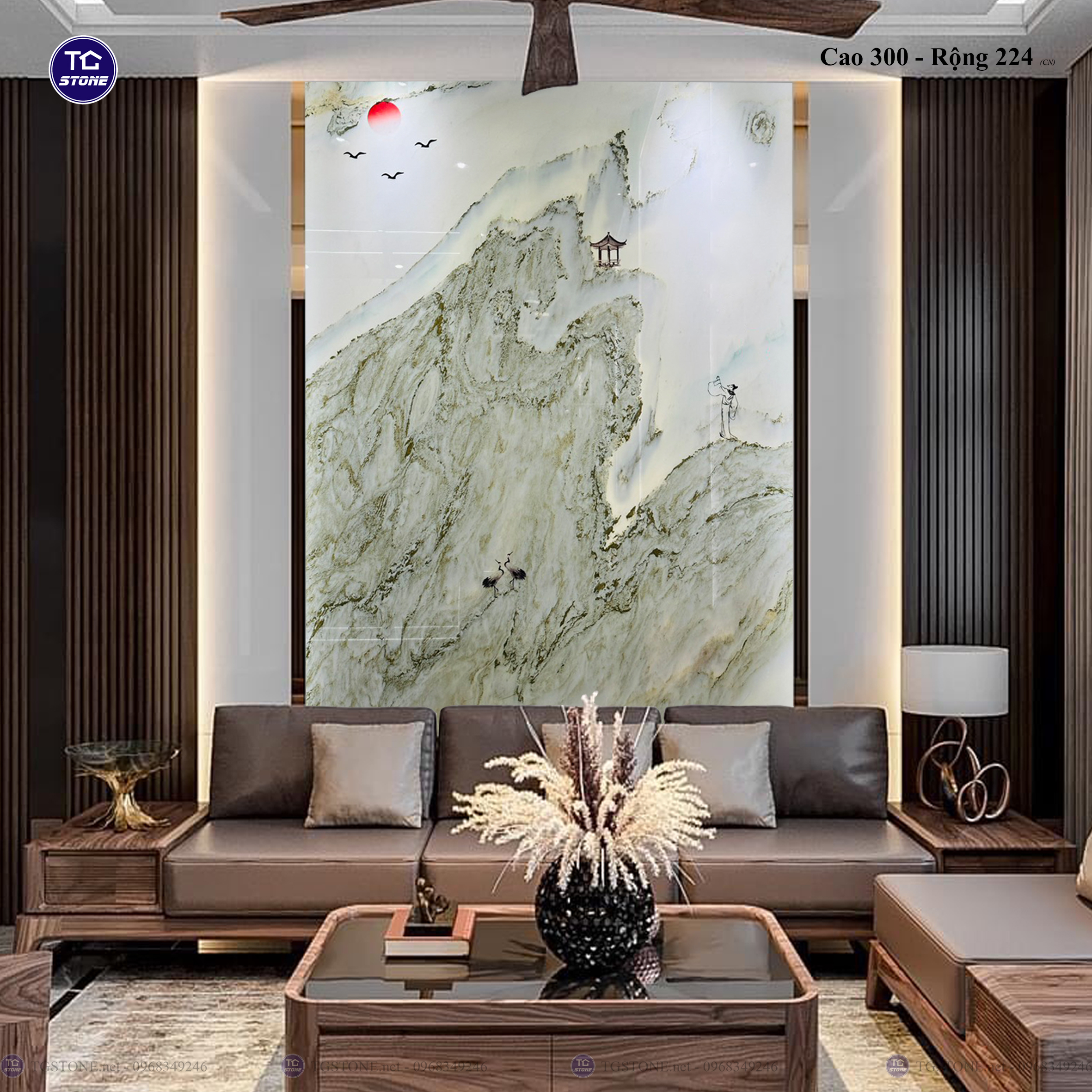 ĐÁ TRANH SƠN THỦY TỰ NHIÊN 36