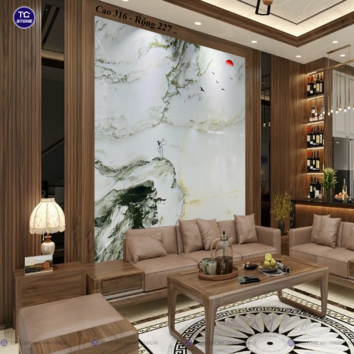 ĐÁ TRANH SƠN THỦY TỰ NHIÊN 43