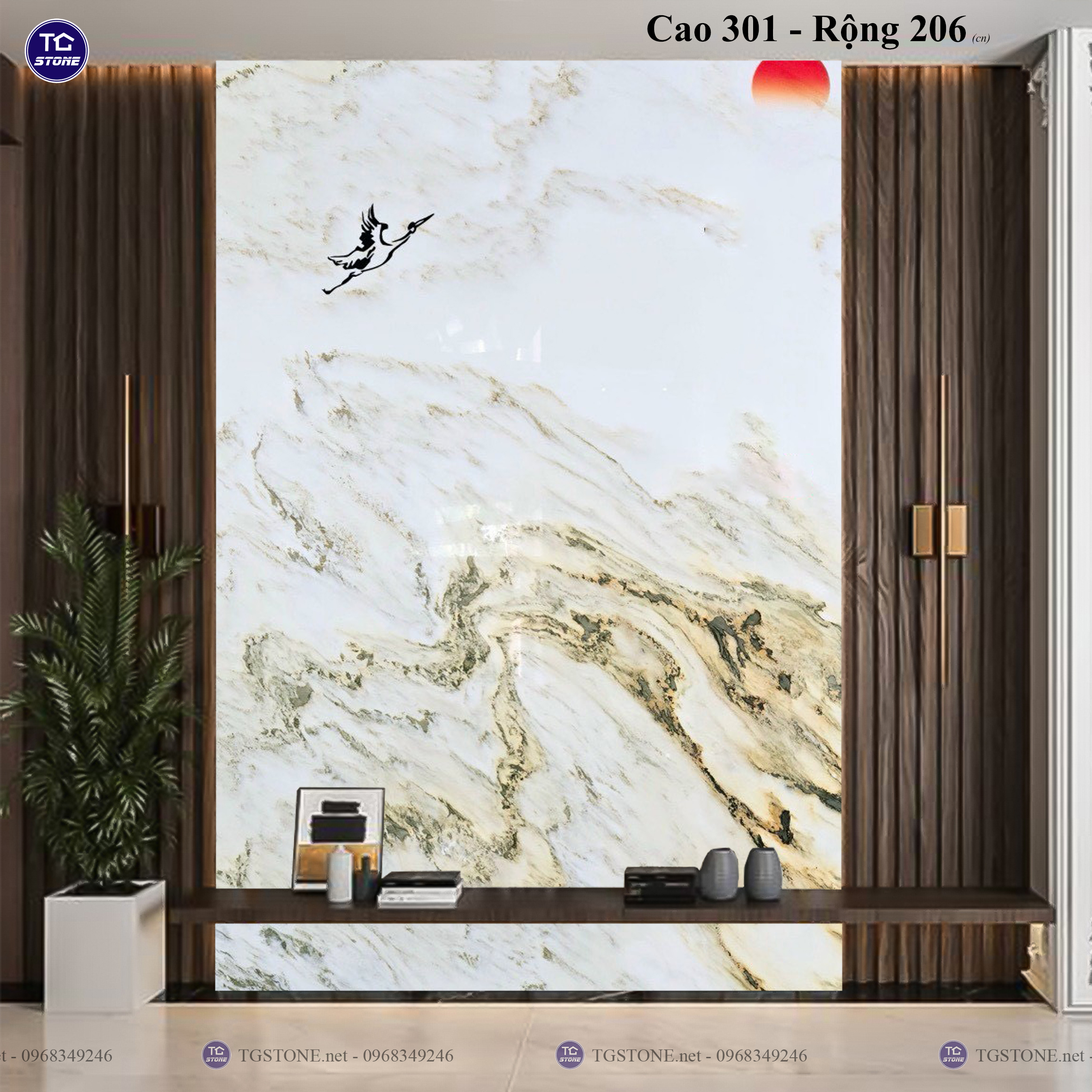 ĐÁ TRANH SƠN THỦY TỰ NHIÊN 94