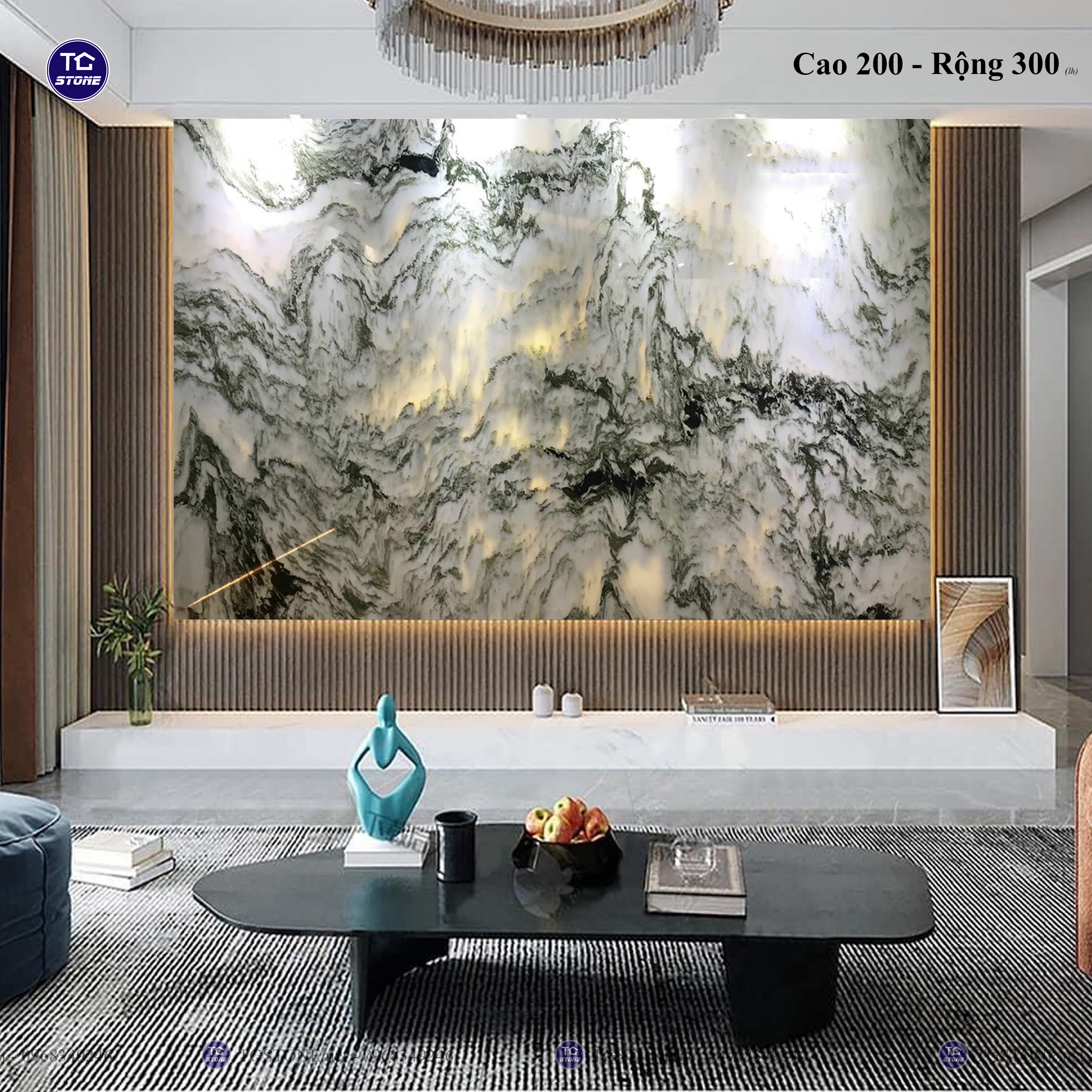 TRANH ĐÁ SƠN THỦY TỰ NHIÊN XUYÊN SÁNG 125
