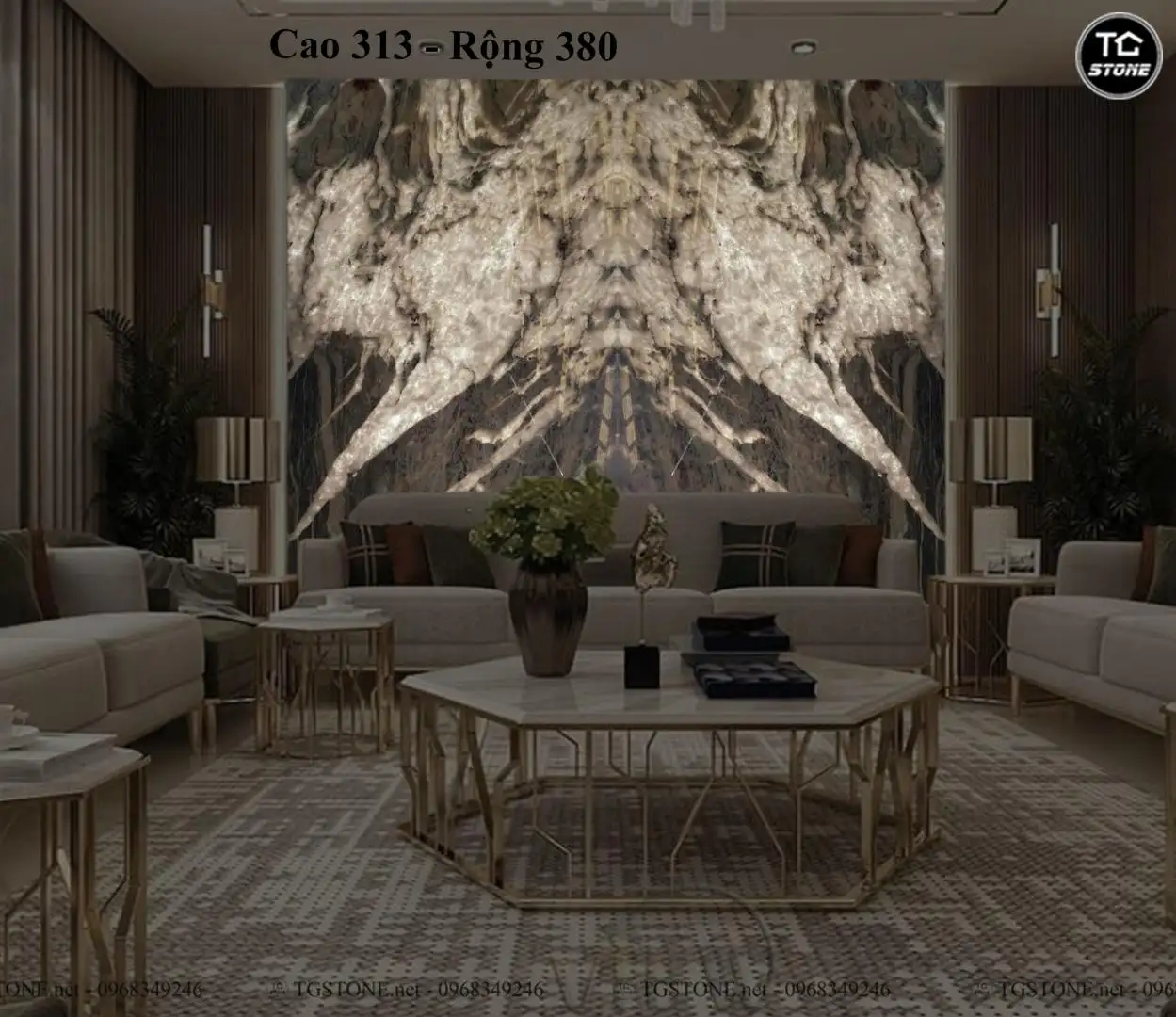 TRANH ĐÁ THẠCH ANH TỰ NHIÊN 127