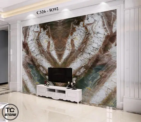TRANH ĐÁ THẠCH ANH TỰ NHIÊN 255