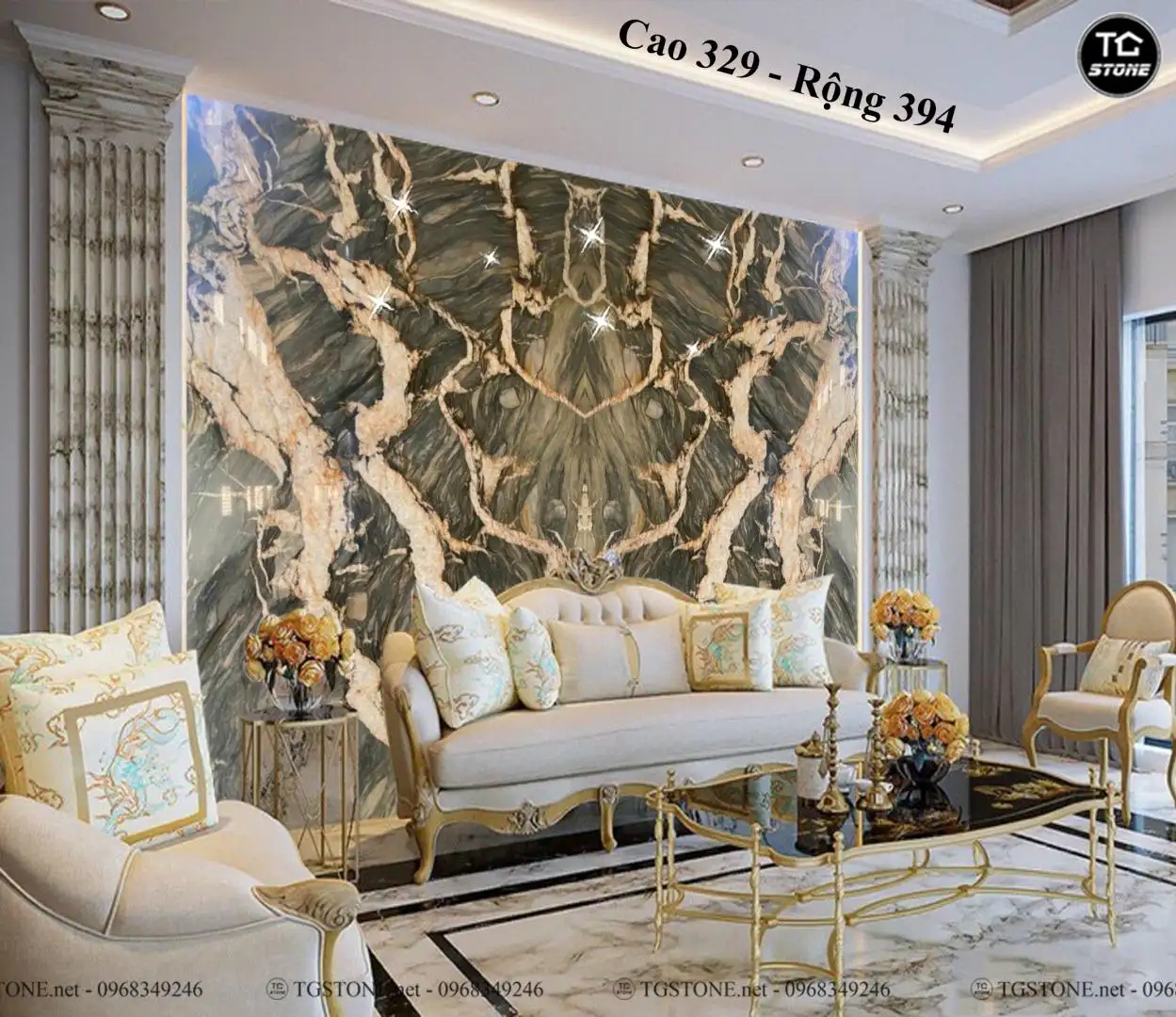 TRANH ĐÁ THẠCH ANH TỰ NHIÊN 281