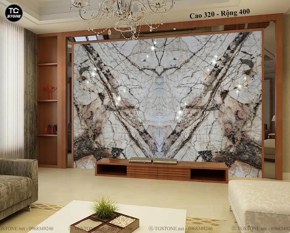 TRANH ĐÁ THẠCH ANH TỰ NHIÊN 378