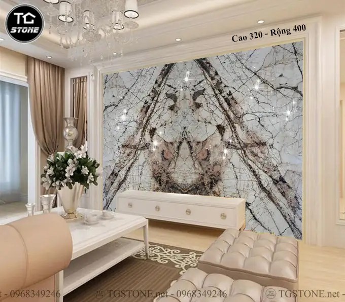 TRANH ĐÁ THẠCH ANH TỰ NHIÊN 379