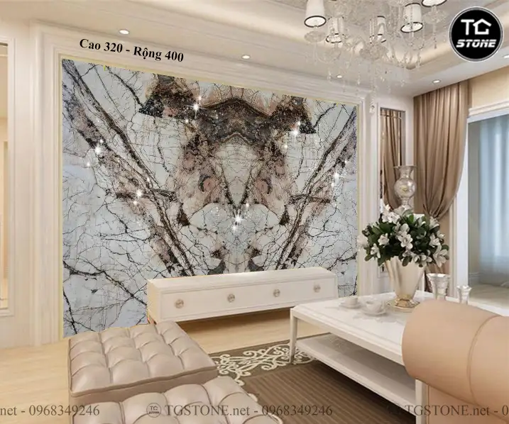 TRANH ĐÁ THẠCH ANH TỰ NHIÊN 381