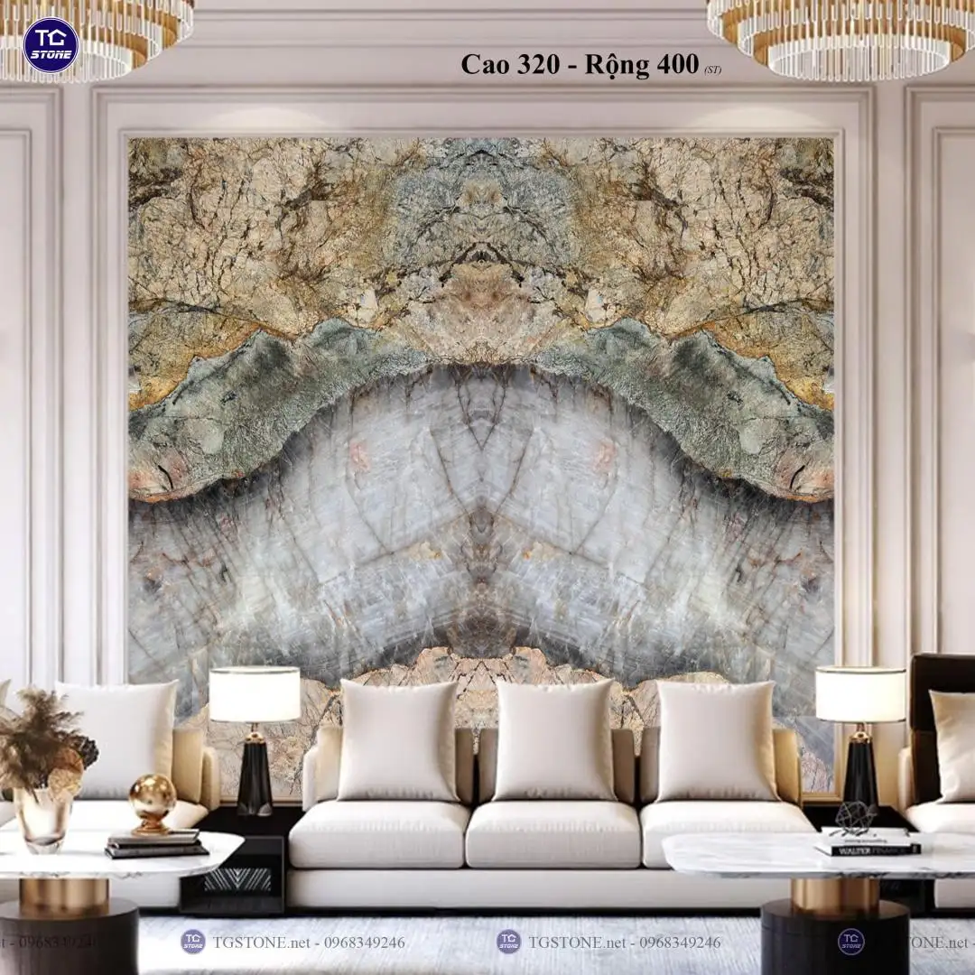 TRANH ĐÁ THẠCH ANH TỰ NHIÊN 382