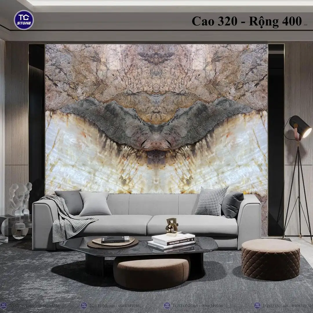 TRANH ĐÁ THẠCH ANH TỰ NHIÊN 386