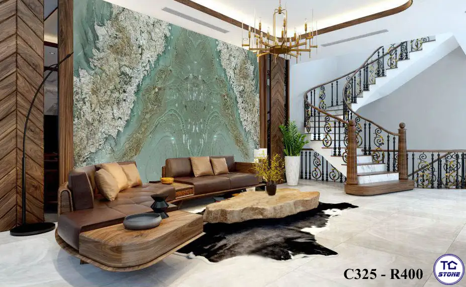 TRANH ĐÁ THẠCH ANH TỰ NHIÊN 398