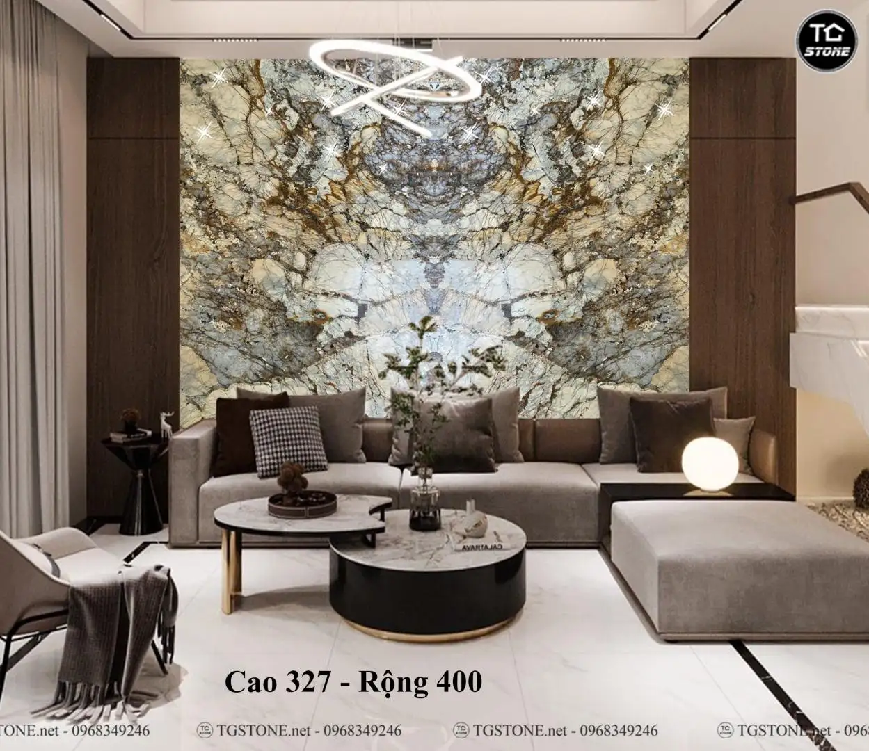 TRANH ĐÁ THẠCH ANH TỰ NHIÊN 406