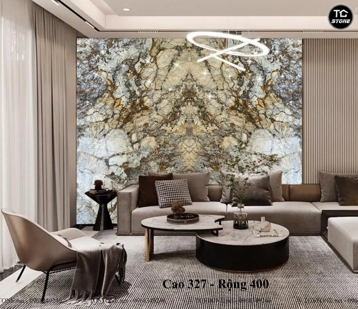 TRANH ĐÁ THẠCH ANH TỰ NHIÊN 407