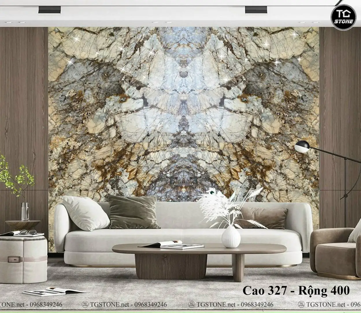 TRANH ĐÁ THẠCH ANH TỰ NHIÊN 408