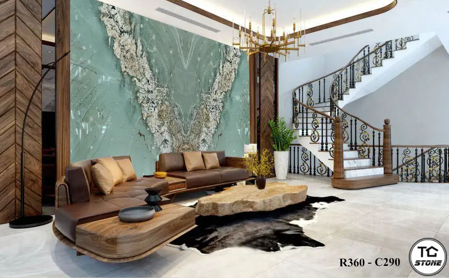 TRANH ĐÁ THẠCH ANH TỰ NHIÊN 45