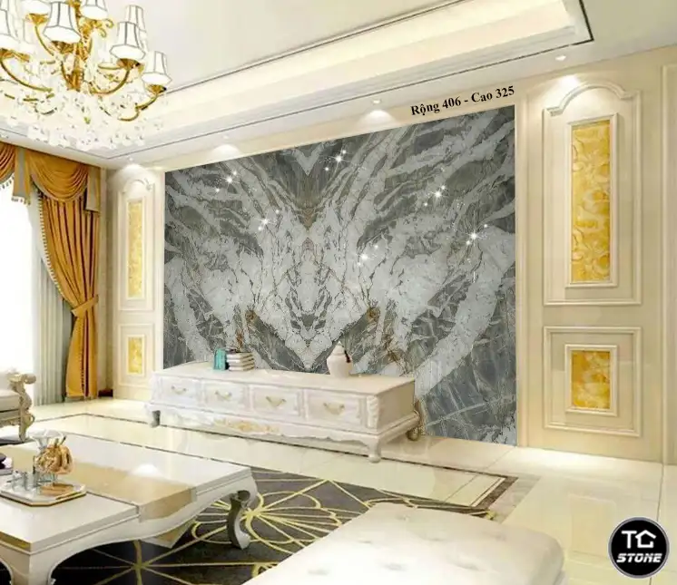 TRANH ĐÁ THẠCH ANH TỰ NHIÊN 465