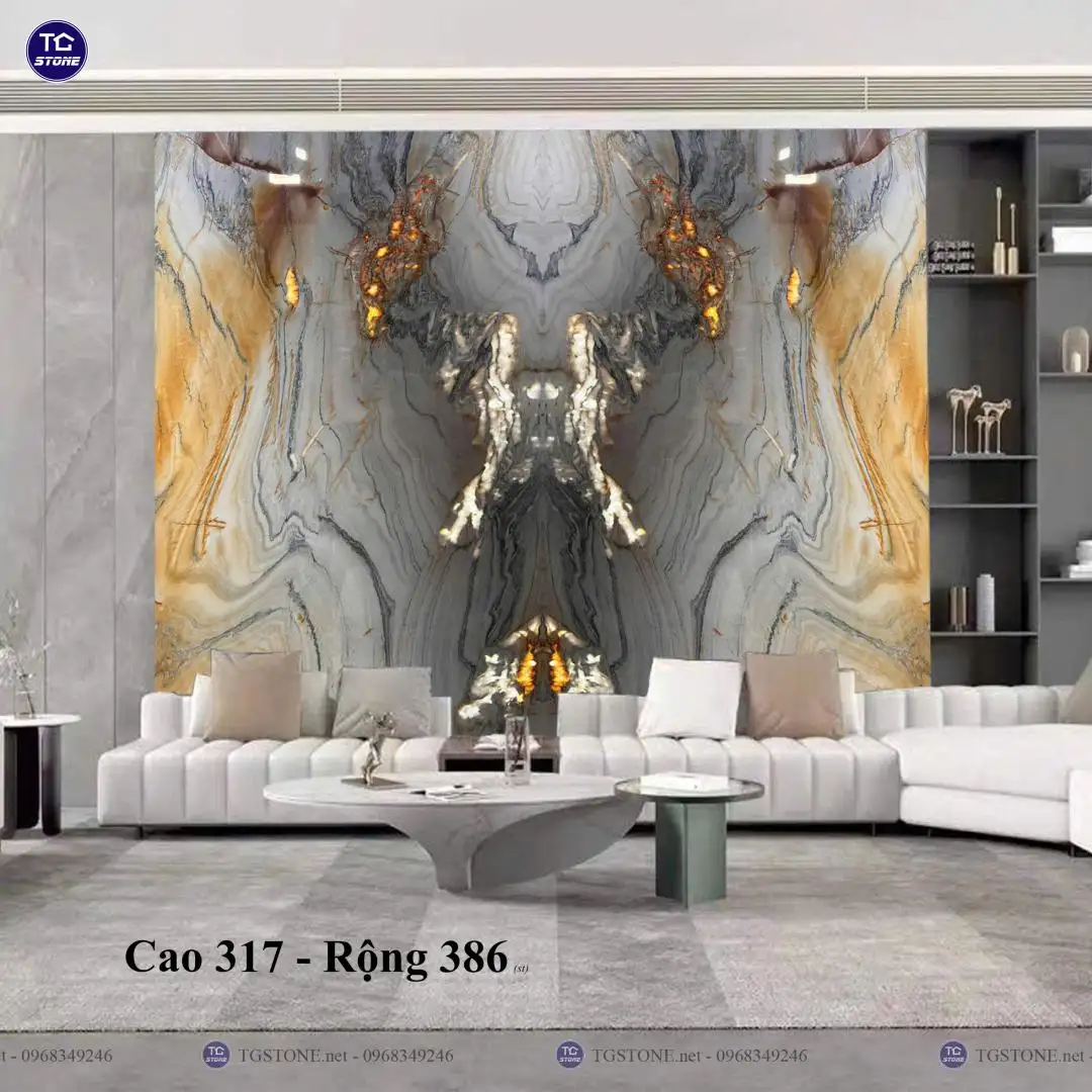 TRANH ĐÁ THẠCH ANH TỰ NHIÊN 558