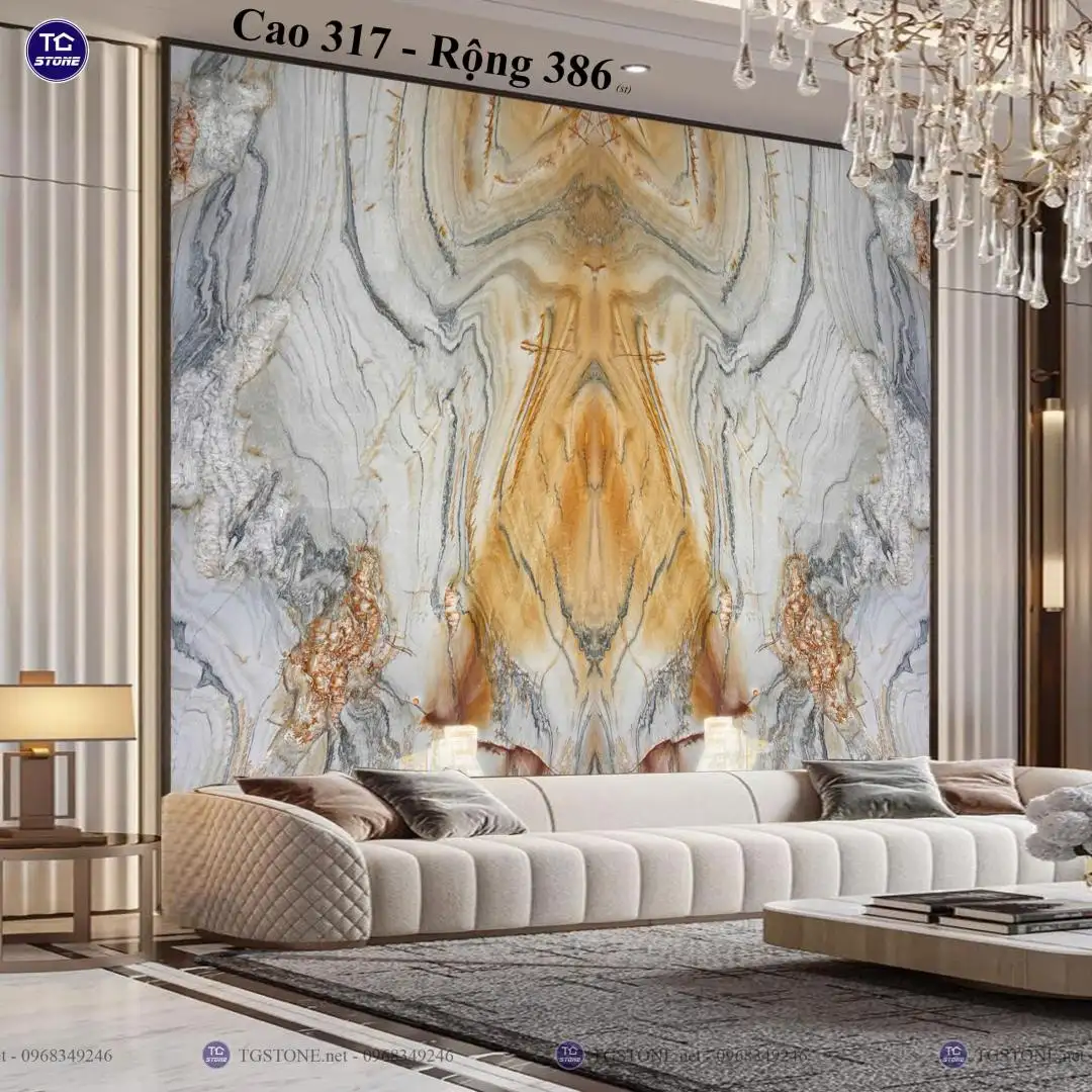 TRANH ĐÁ THẠCH ANH TỰ NHIÊN 563