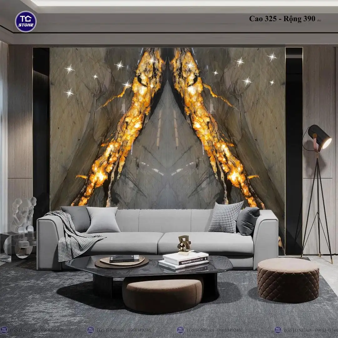 TRANH ĐÁ THẠCH ANH TỰ NHIÊN 605