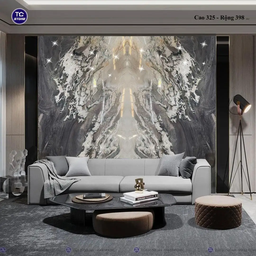 TRANH ĐÁ THẠCH ANH TỰ NHIÊN 611