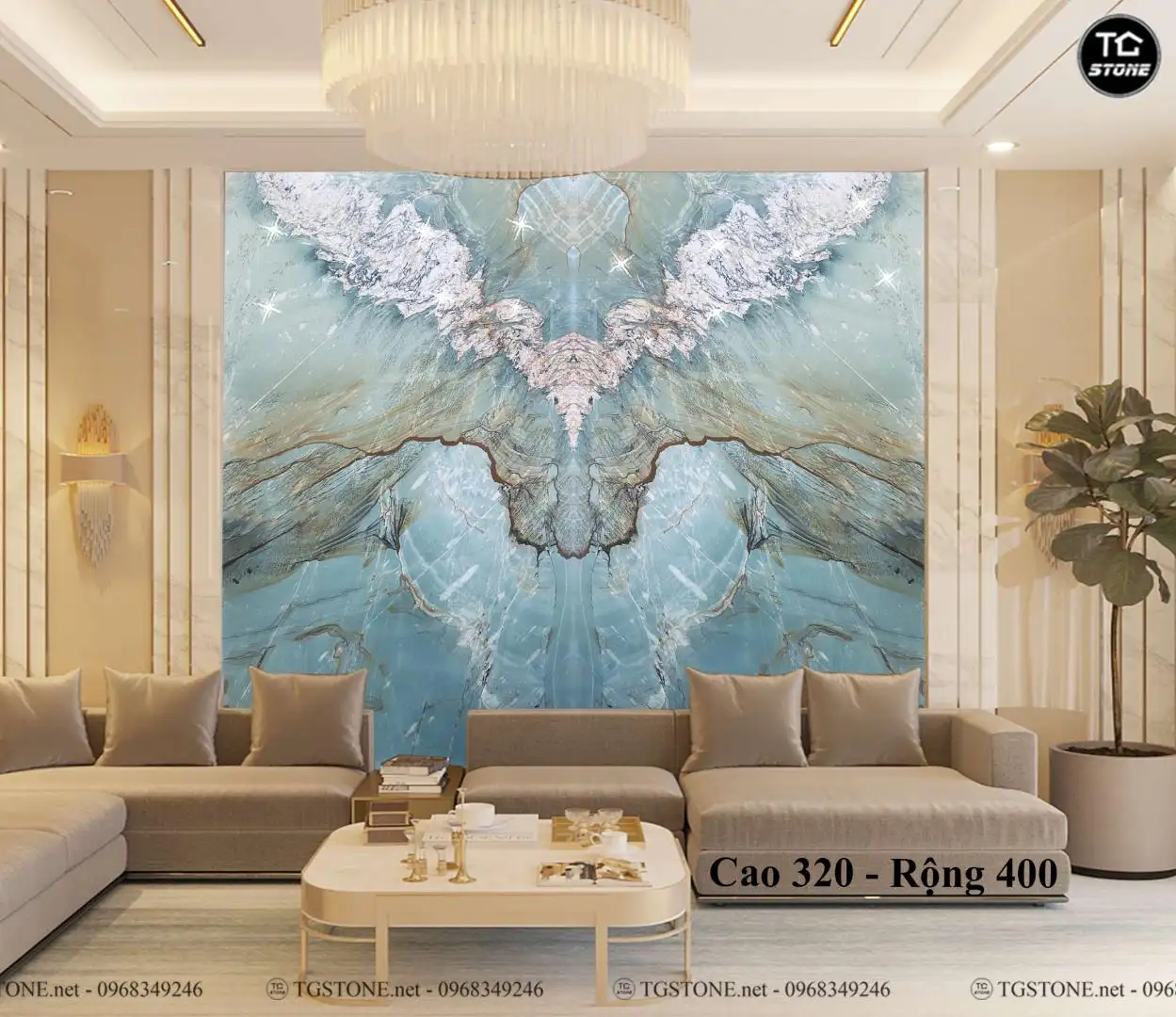 TRANH ĐÁ THẠCH ANH TỰ NHIÊN 694