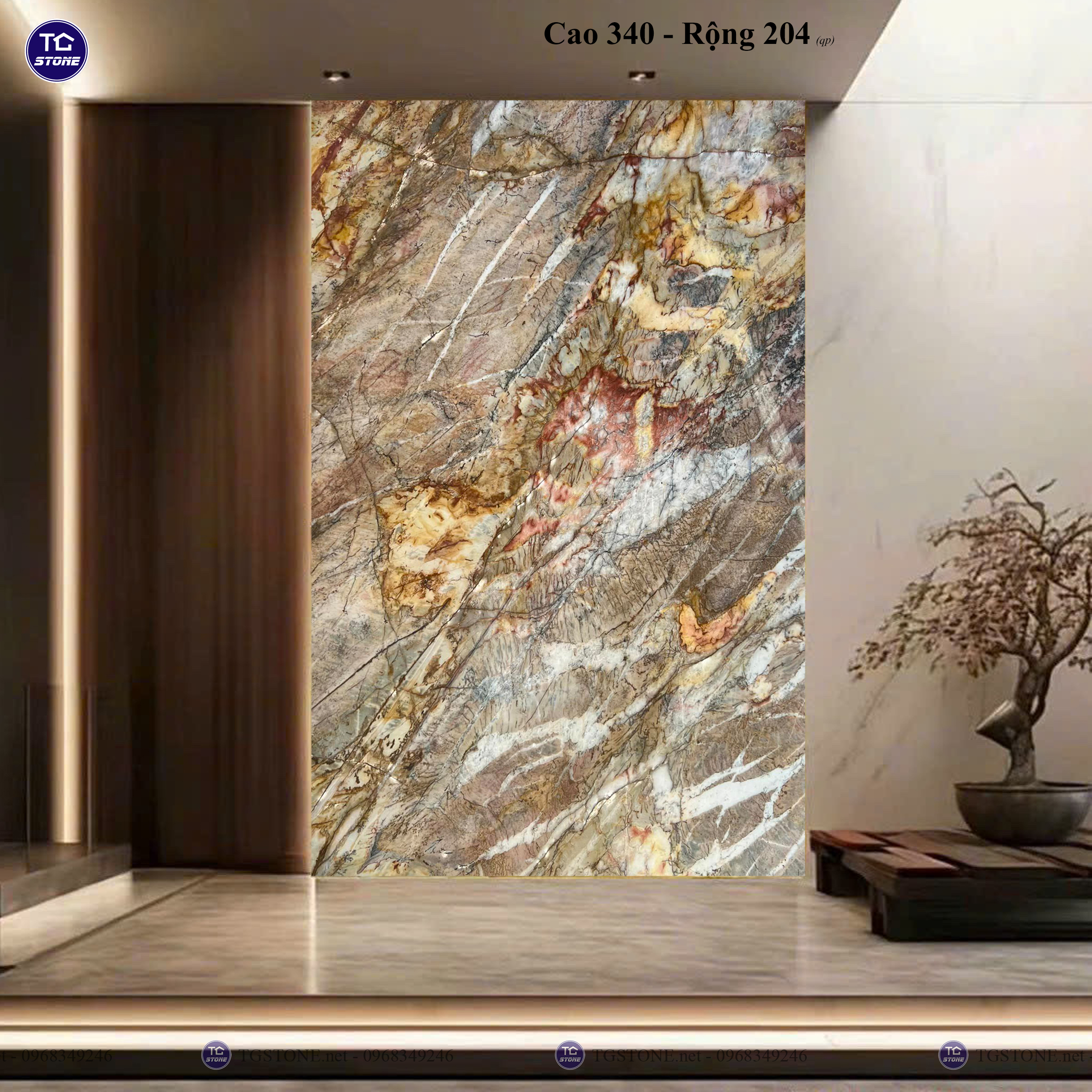 TRANH ĐÁ TỰ NHIÊN NGUYÊN TẤM 135