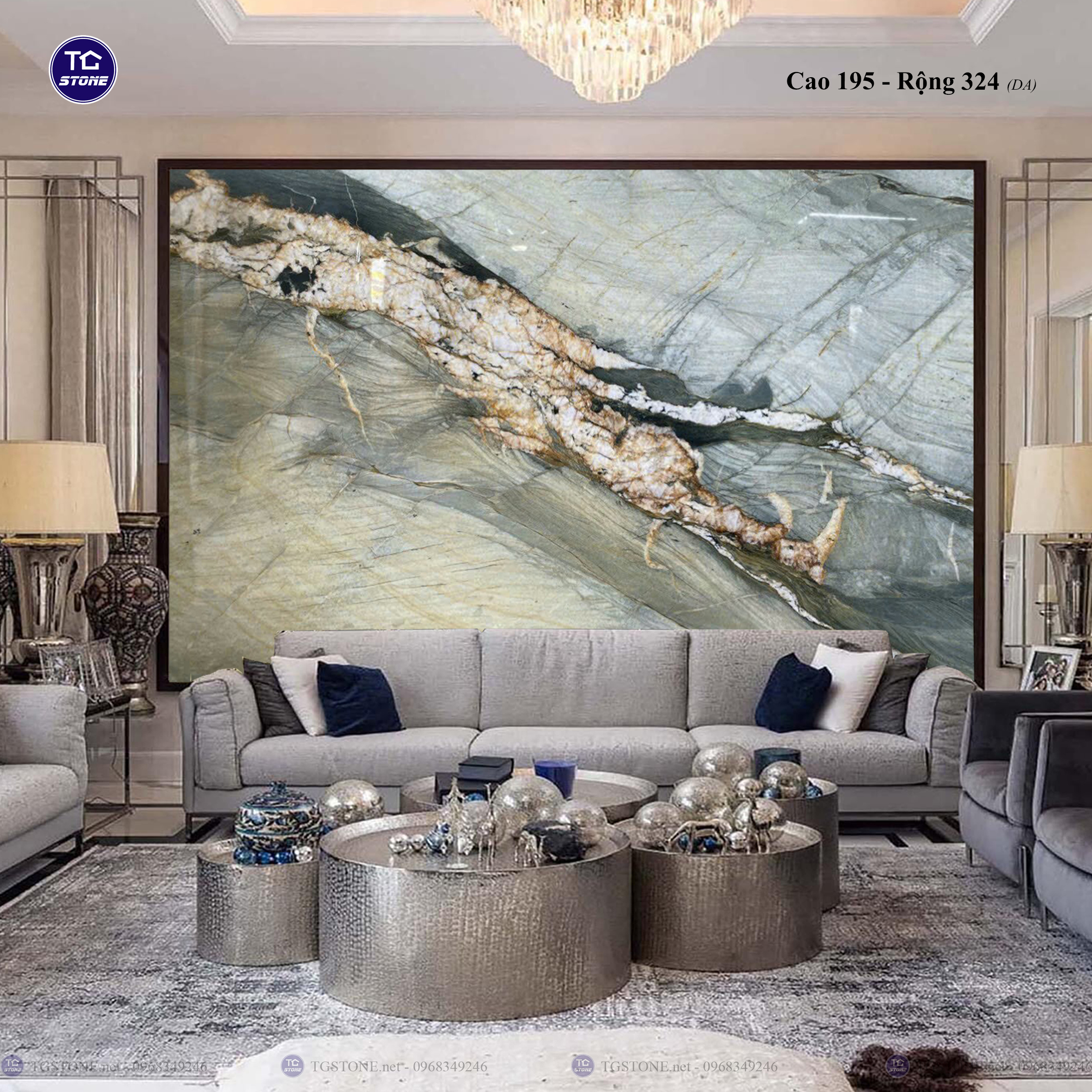 TRANH ĐÁ TỰ NHIÊN NGUYÊN TẤM 158