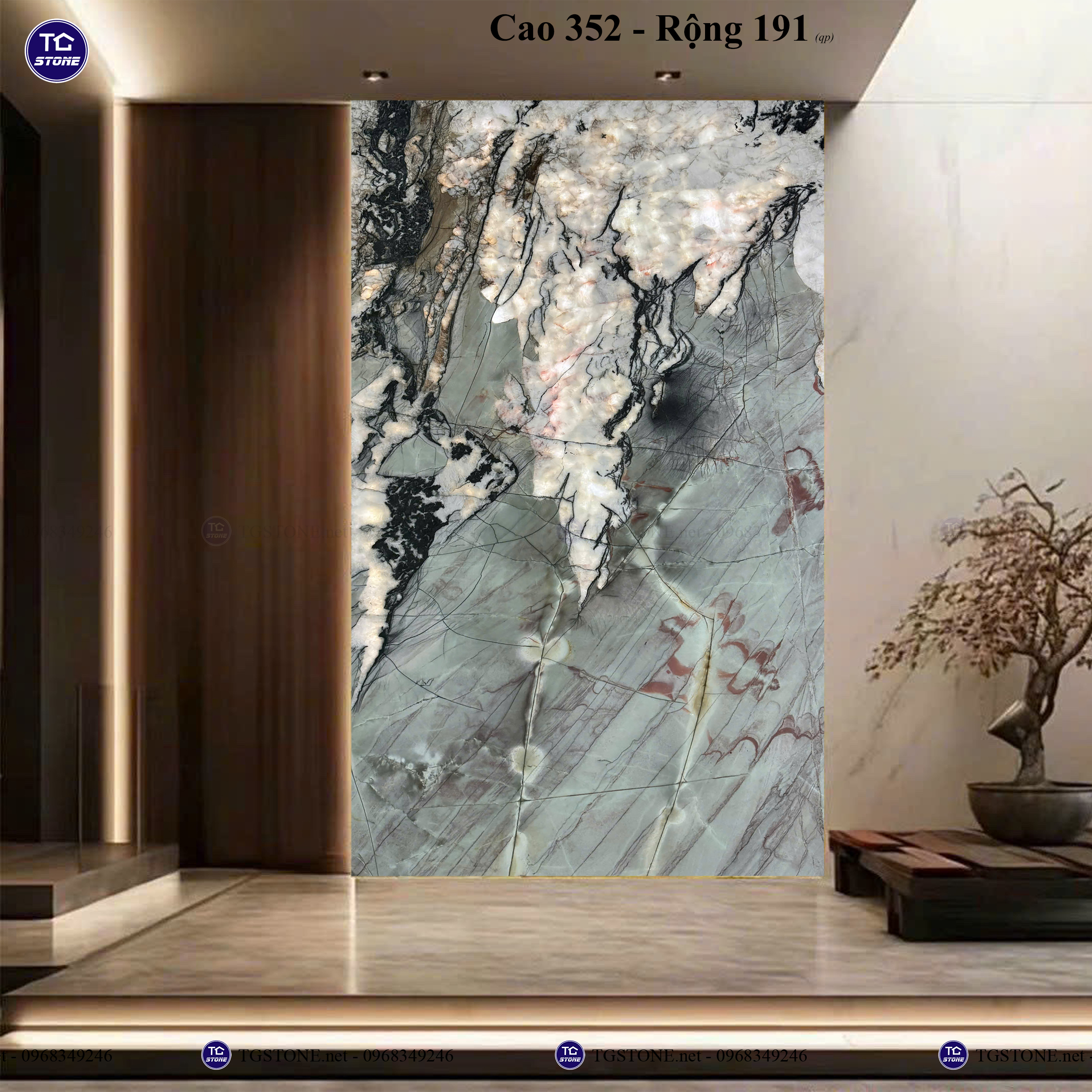 TRANH ĐÁ TỰ NHIÊN NGUYÊN TẤM 43