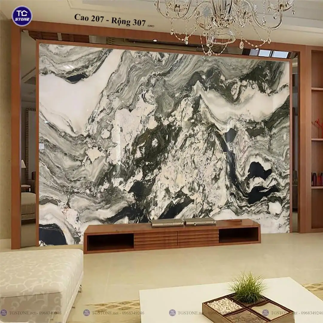 TRANH ĐÁ TỰ NHIÊN SƠN THỦY XUYÊN SÁNG 104