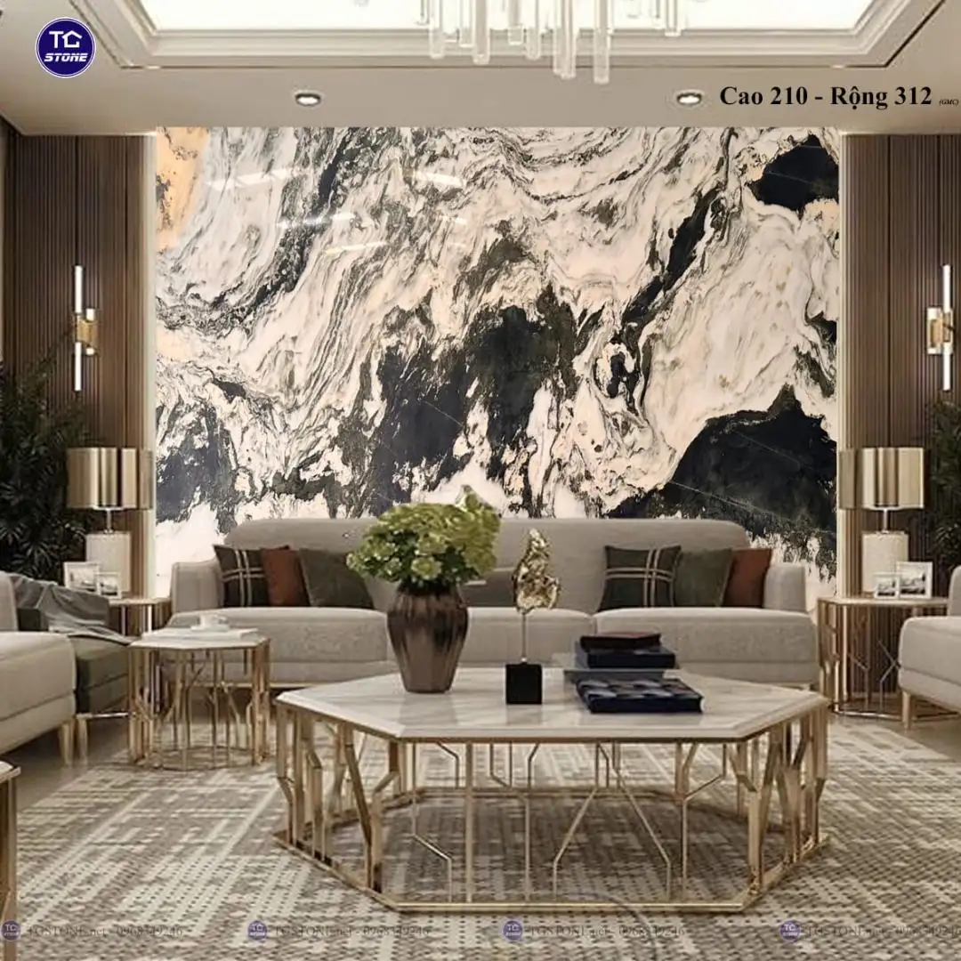 TRANH ĐÁ TỰ NHIÊN SƠN THỦY XUYÊN SÁNG 107