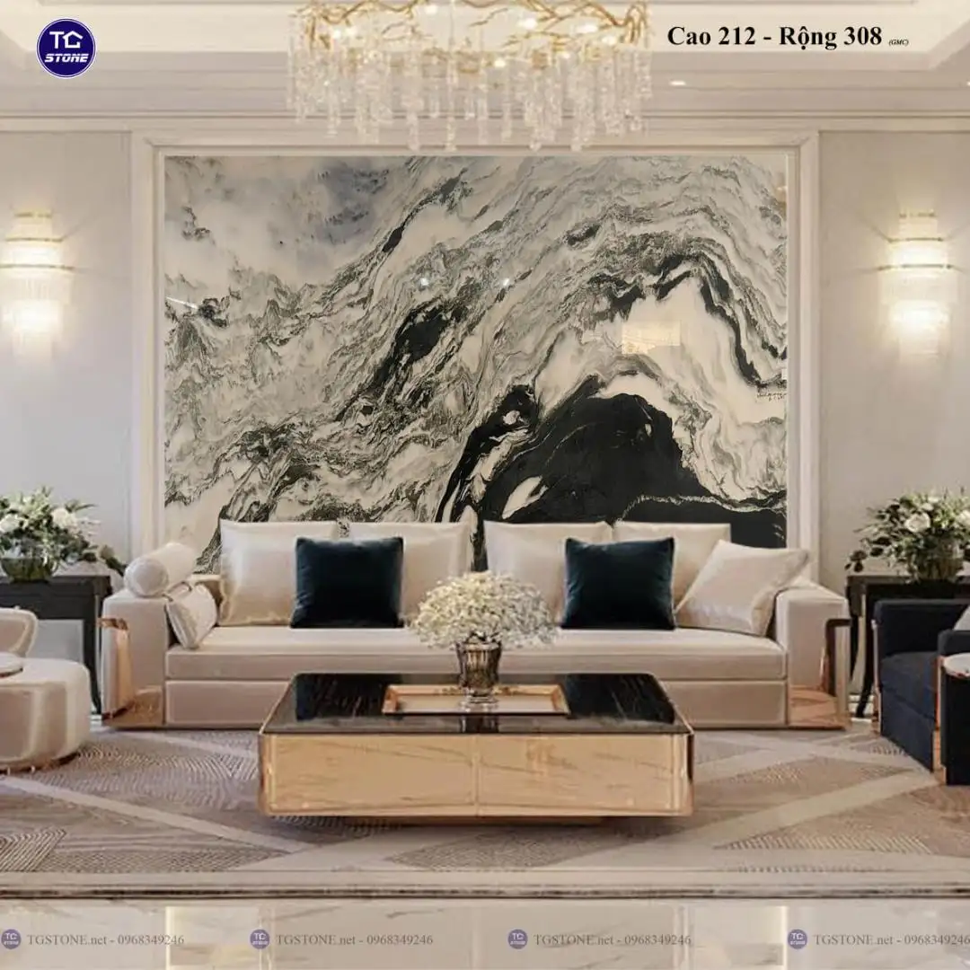 TRANH ĐÁ TỰ NHIÊN SƠN THỦY XUYÊN SÁNG 151