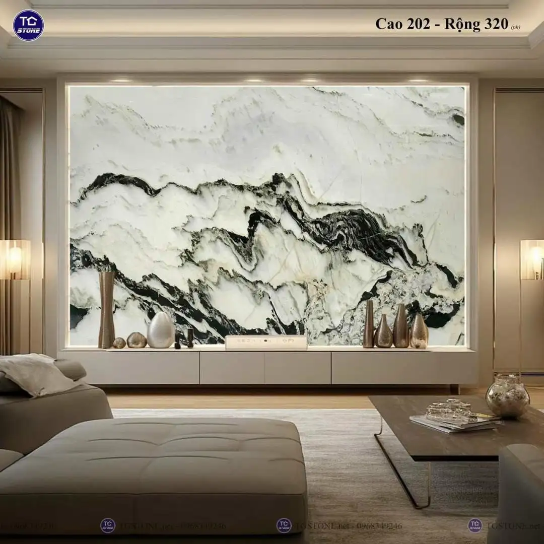 TRANH ĐÁ TỰ NHIÊN SƠN THỦY XUYÊN SÁNG 177