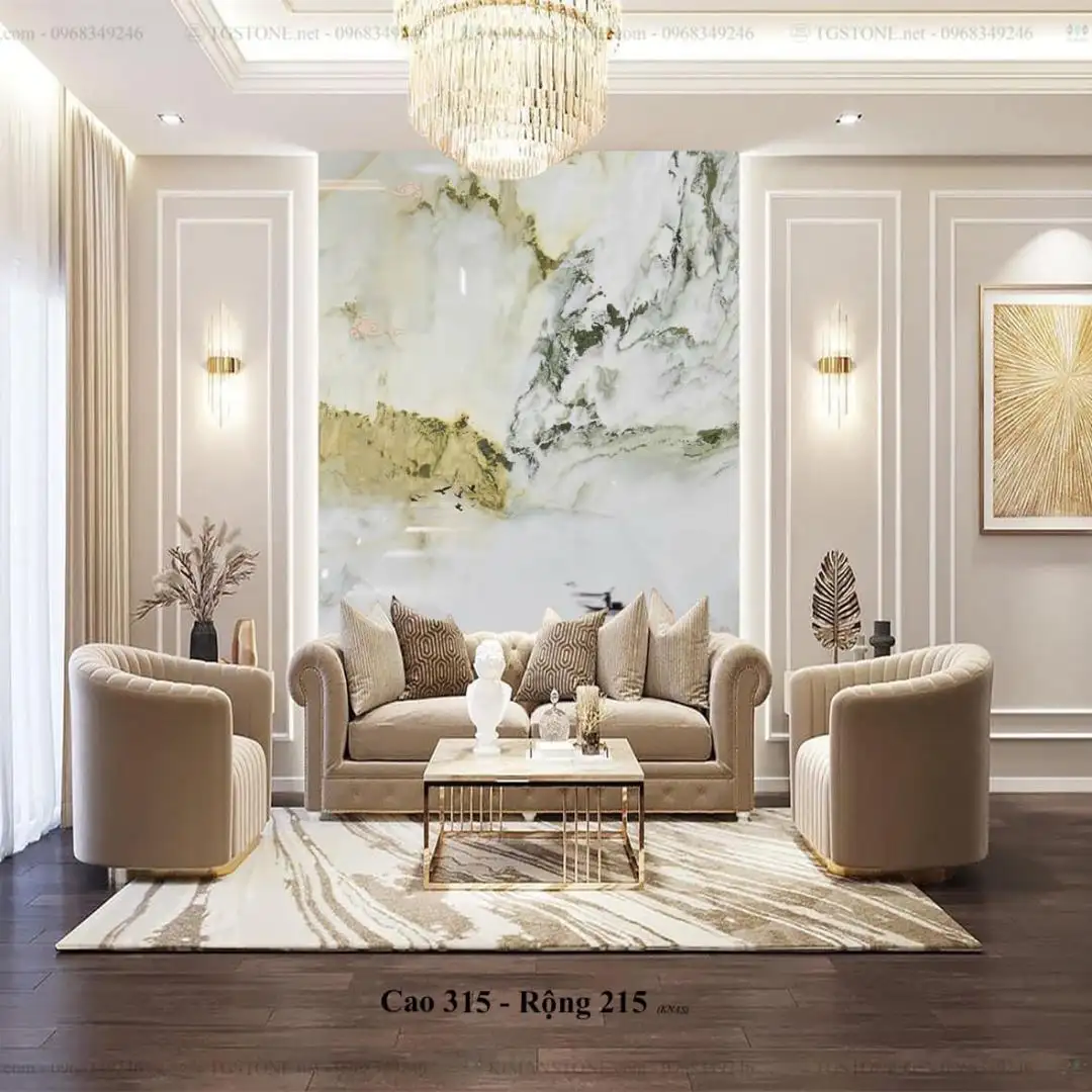 TRANH ĐÁ TỰ NHIÊN SƠN THỦY XUYÊN SÁNG 184