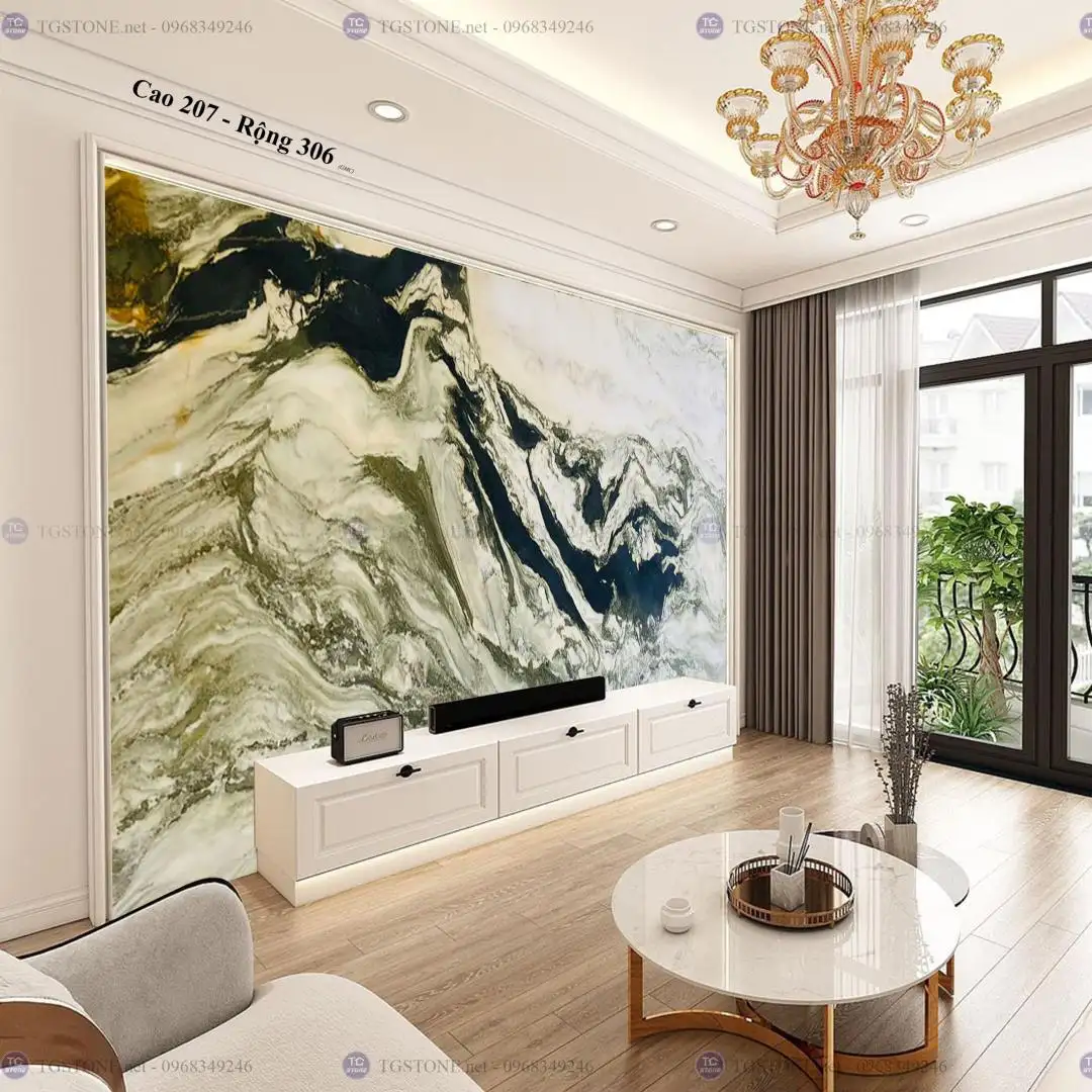 TRANH ĐÁ TỰ NHIÊN SƠN THỦY XUYÊN SÁNG 19