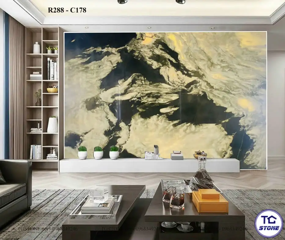 TRANH ĐÁ TỰ NHIÊN SƠN THỦY XUYÊN SÁNG 209