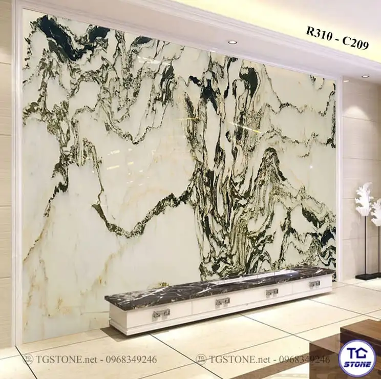 TRANH ĐÁ TỰ NHIÊN SƠN THỦY XUYÊN SÁNG 227